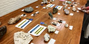 Mineral specimens from New England States