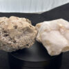 Lot of 2 1. Analcime; 2. Quartz