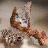 Lot of 3: 1. Hemimorphite; 2. Calcite; 3. Calcite