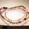 C015 Lot of 2: Elbaite tourmaline beads on string