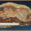 Colorful Polished Laguna Agate