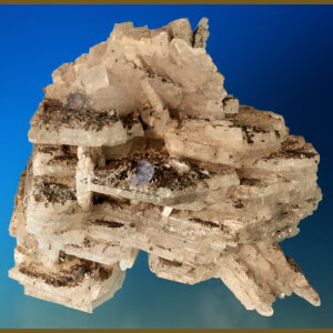 Purple Apatite on Albite