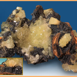 Adamite and Goethite